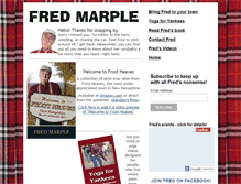 Tablet Screenshot of fredmarple.com